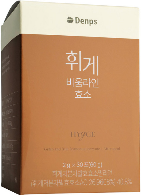 덴프스 휘게 비움라인 효소 발효 효소, 60g, 1개