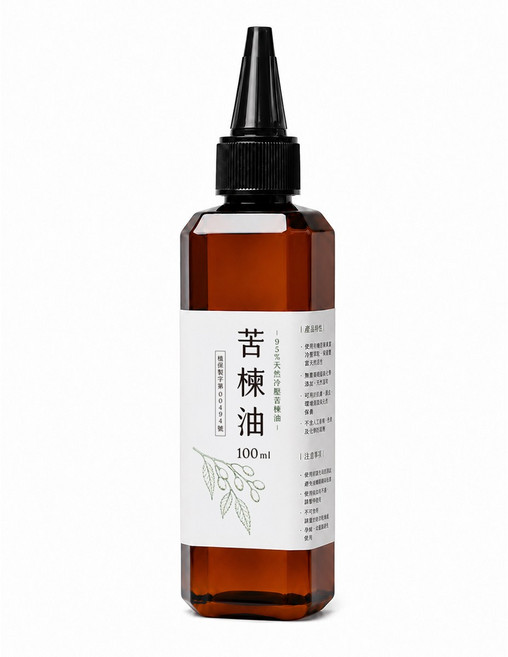 苦楝油 95%天然冷壓 園藝驅蟲, 1個, 100ml