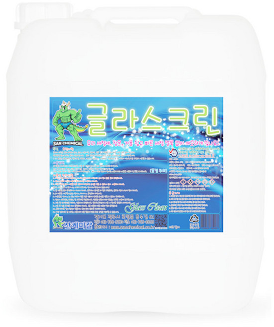 산케미칼 크린큐 18.75L 다목적세정제 찌든때제거, 1개