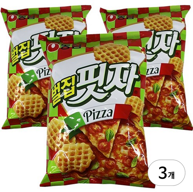 벌집핏자, 90g, 3개