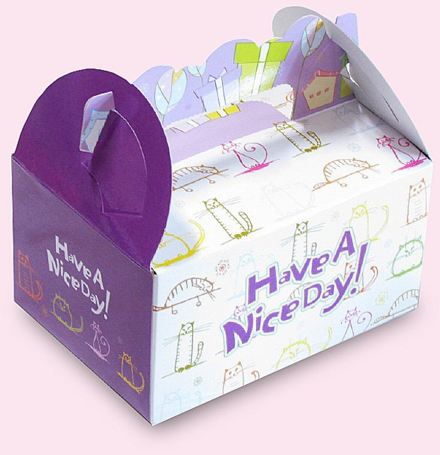 메이크박스 쿠키상자 돌떡박스 답례상자 - 2호, 50장