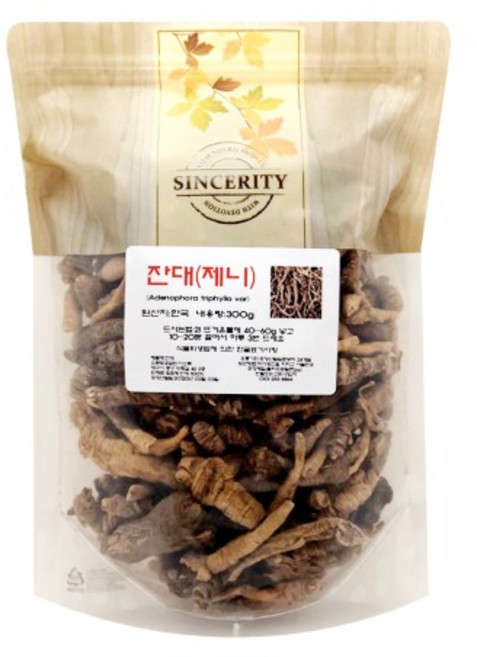 천일한약방 국산 잔대 제니 딱주 강원도, 300g, 1개