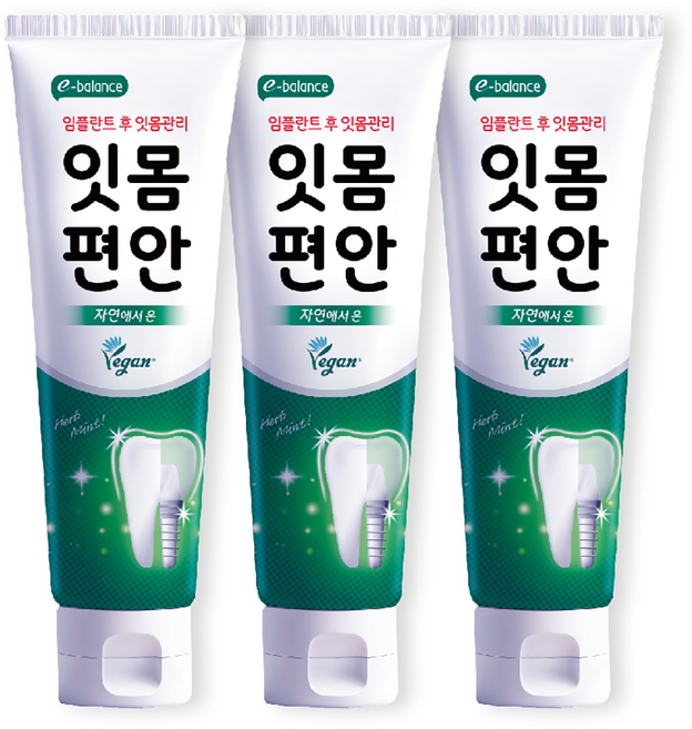 36년 금호덴탈제약 이밸런스 잇몸편안 치약, 200g, 3개