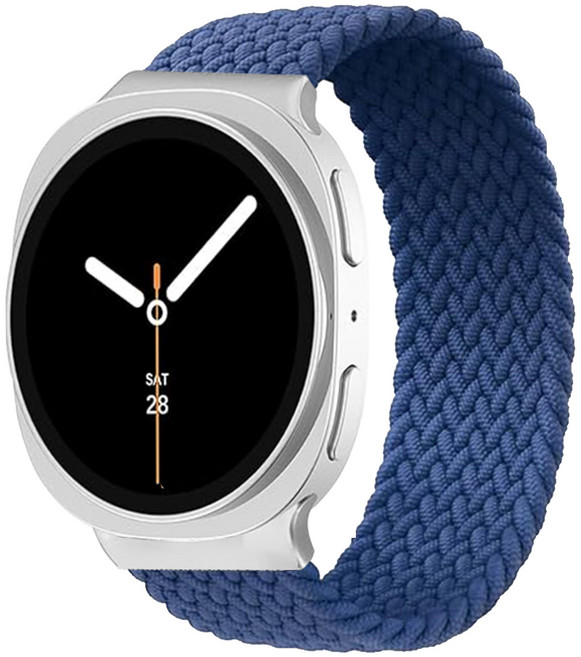 티엑스엘엑스 갤럭시워치 8 클래식 솔로루프 스트랩, 1개, 블루 L