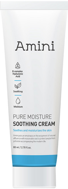 아미니 히알루론산 콜라겐 수분 크림, 1개, 80ml