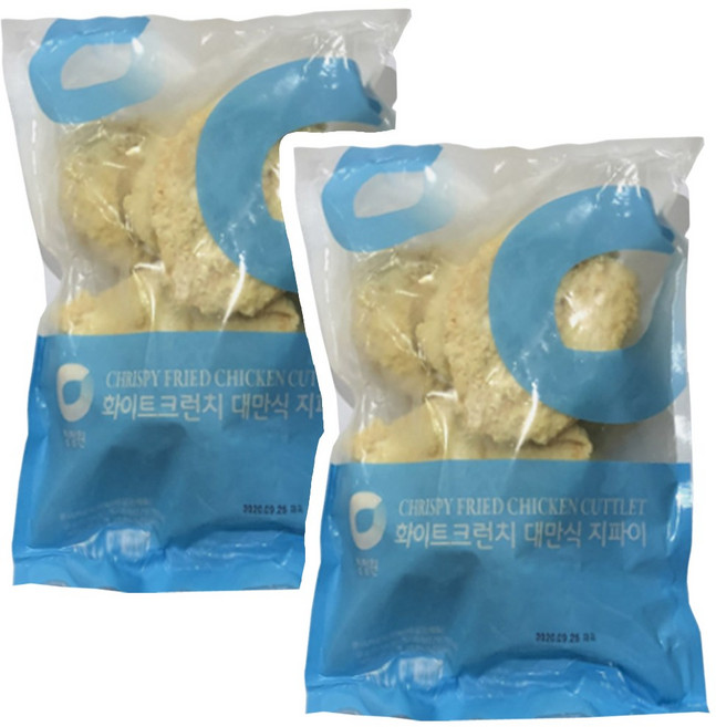 청정원 화이트크런치 대만식지파이 1.1kg, 3개