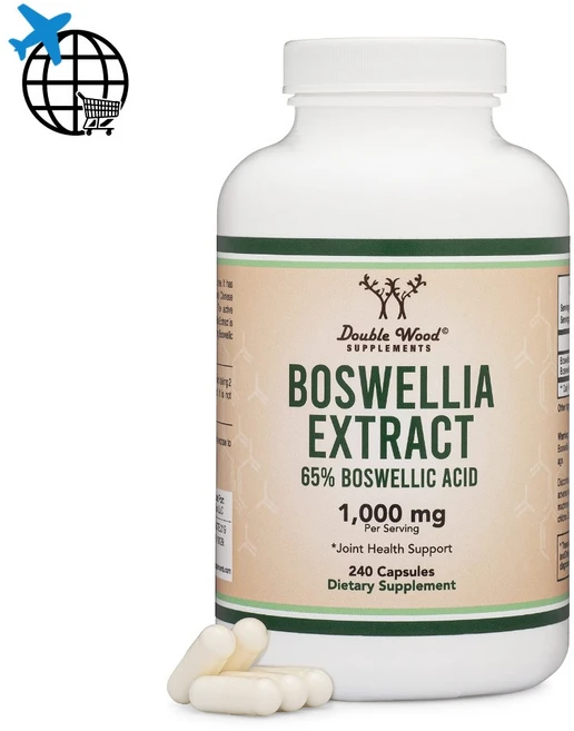 보스웰리아 추출물 1000mg 240정 2통 Double Wood, 1개, 기본 - 쿠팡