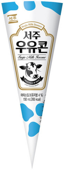 서주 우유콘 24개입 아이스밀크 부드러운 달달한 아이스크림 시원한 간식용, 24개, 150ml