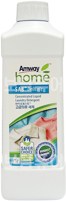 암웨이 바이오퀘스트 고급의류세제 1L +포켓물티슈 증정, 1개