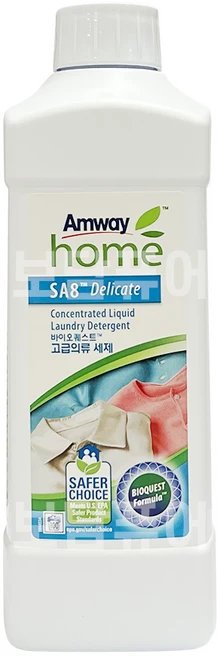 암웨이 바이오퀘스트 고급의류세제 1L +포켓물티슈 증정, 1개 - 쿠팡