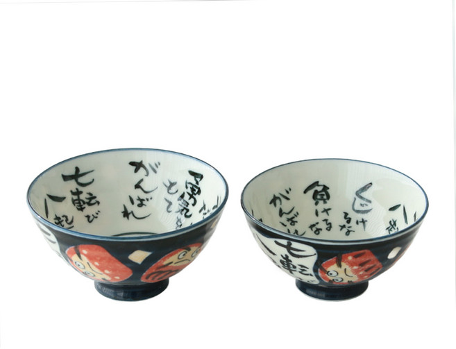 꿈꾸는 키친 일본 오뚝이 공기대접세트, 1세트, 공기+대접