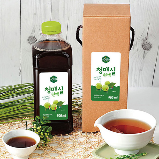 지리산 청매실 원액(900ml ), 2개, 900ml