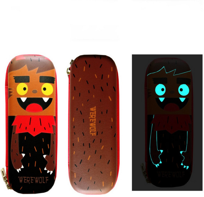 캐릭터 마블 야광 필통 초등학생 할로원 선물, 1개, 옵션 2