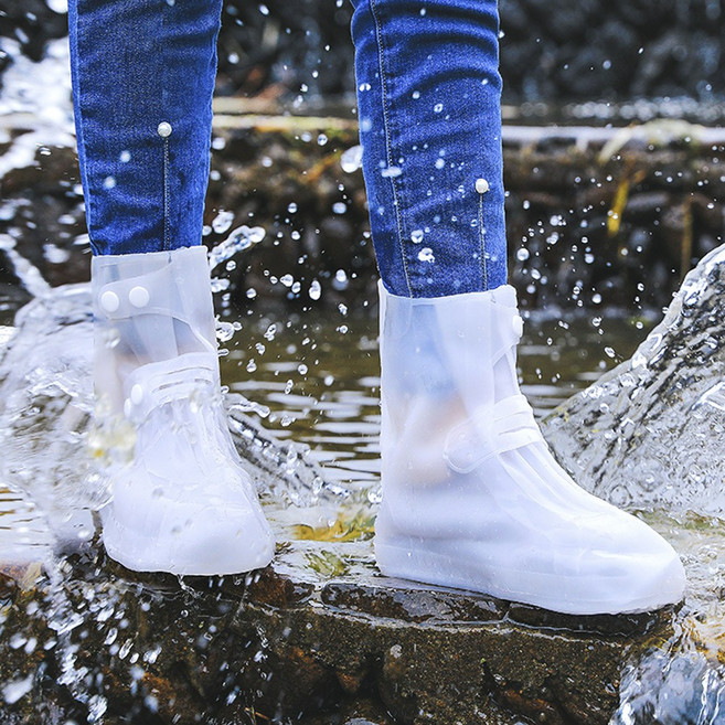 에이치앤아이 실리콘 신발방수커버 레인부츠 레인슈즈 깁스 기브스 방수 보호 샤워