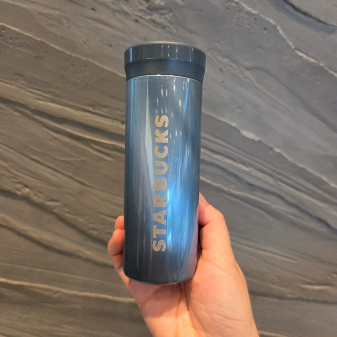 스타벅스 SS 서머 Fest 클로버 텀블러 + 쇼핑백 세트 경량 휴대용 2026 여름 1차 md, 1개, 201ml, 블루