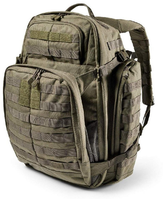 5.11 텍티컬 배낭 러쉬72 2.0 전술 밀리터리 몰리 팩 55리터, Ranger Green