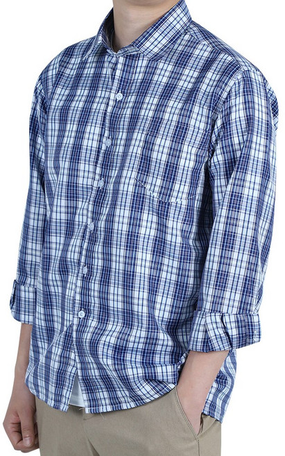 꽃중년 봄 여름 가을 작업복 남방 난방 작업 작업용 셔츠 빅사이즈