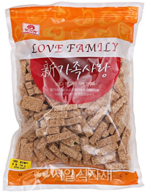 맛사랑 참맛돌이/깨돌이, 700g, 12개