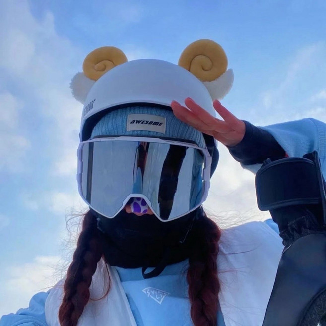 滑雪造型裝飾 頭盔裝飾