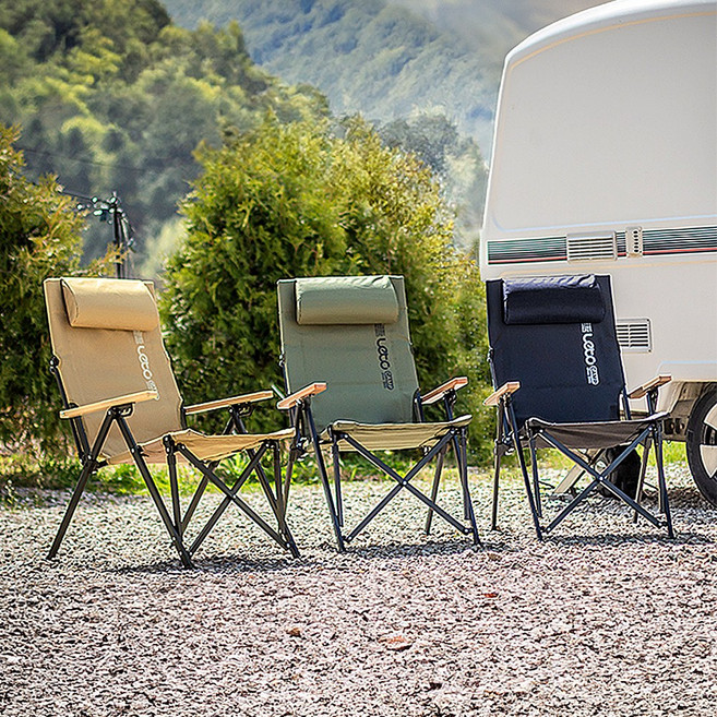 각도조절 캠핑의자 세트 접이식 릴렉스 롱 캠핑체어 특대형 CA050, 1개, 캠핑의자 CA050 브라운