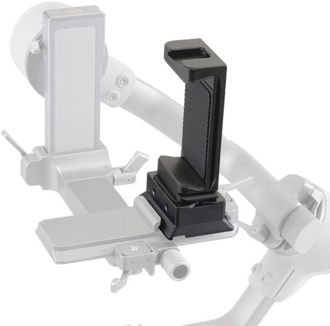 호환 설치 폰 클램프 삼각대 마운트 콜드 슈 포함 DJI RSC2/RS3/RS4/pro/미니 짐벌 스태빌라이저 홀더, 01 중국