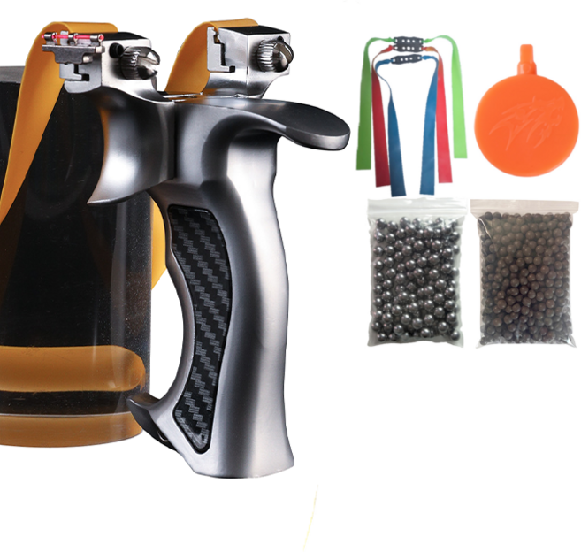 새총스토어 통스텐 설궁 새총 (새총고무줄 3개 쇠구슬 100개 세라믹구슬 300개 새총타켓 포함) 오늘출발