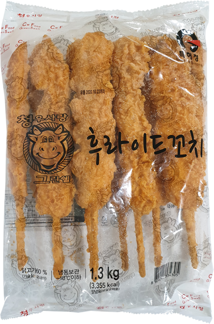 푸드드림 청우 후라이드 꼬치 130gx10개입 1.3kg, 1개