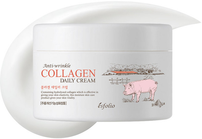 에스폴리오 피부탄력보습 콜라겐 데일리 크림 200ml, 1개