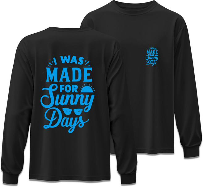 오버핏 긴팔 래쉬가드 써니데이