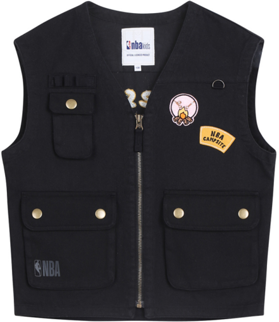 NBA KIDS NBA 라이프 캠퍼 베스트(K223PT030P/SET)(K223VT010P)