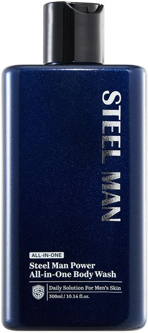 스틸맨 파워 올인원 바디 워시(300ml), 1개, 300ml - 쿠팡
