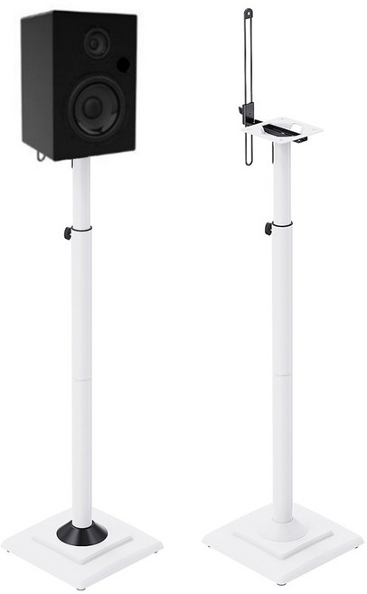 MD코리아 MU9142 리어 스피커 스탠드 화이트 삼성 LG 호환 Q990F Q990H 등, 2개 1세트
