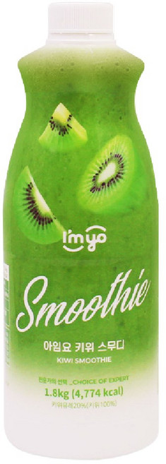 아임요 키위 스무디 1.8kg 2개세트, 2개, 1.8L