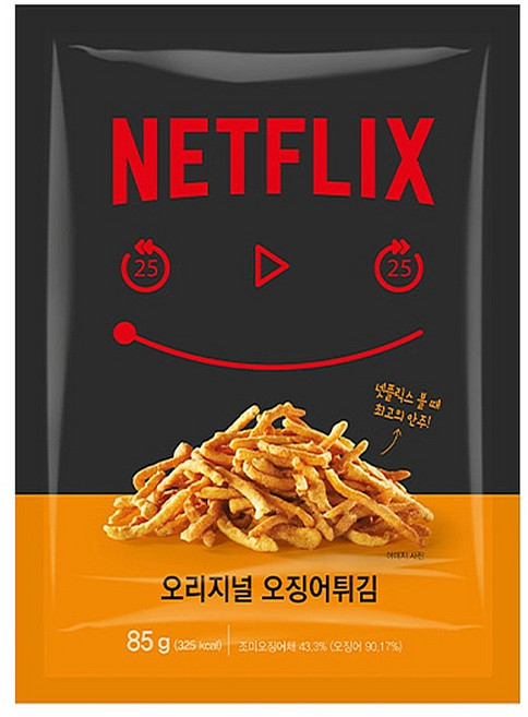 넷플릭스 오리지널 오징어튀김, 85g, 8개