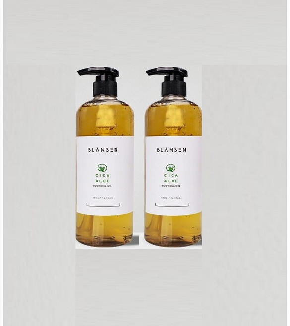 블랑센 시카 알로에 수딩 젤, 500g, 2개
