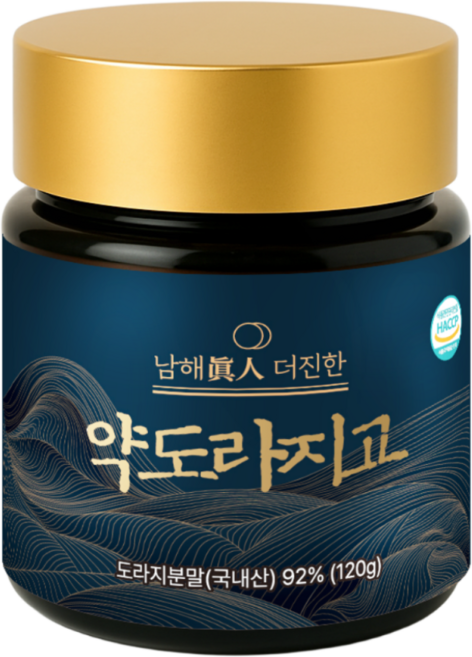 건강챙기고 약도라지 도라지청 국내산 고함량 약도라지청 3년근이상 약용 무설탕 남해진인, 120g, 1개입, 1개