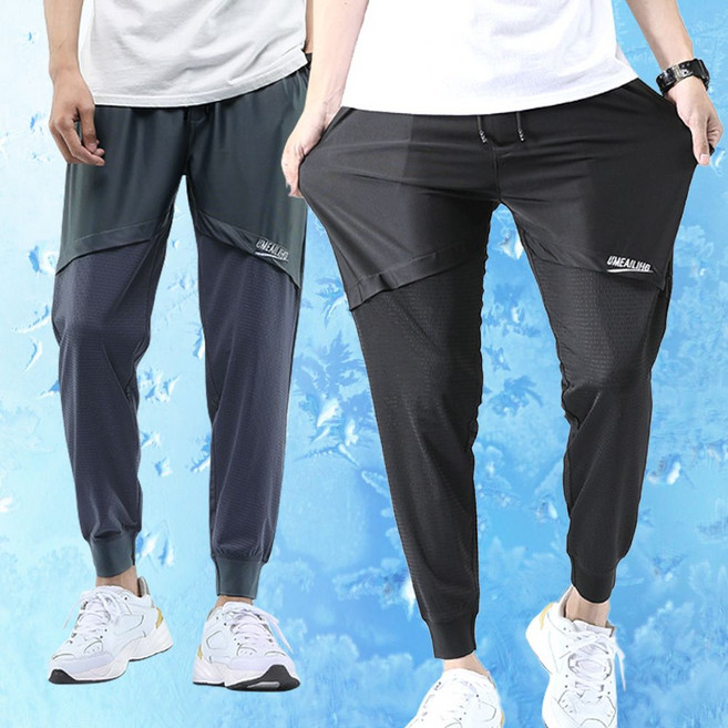 쿨링 스판 바지 트레이닝 츄리닝 밴딩 조거팬츠soon091225salew