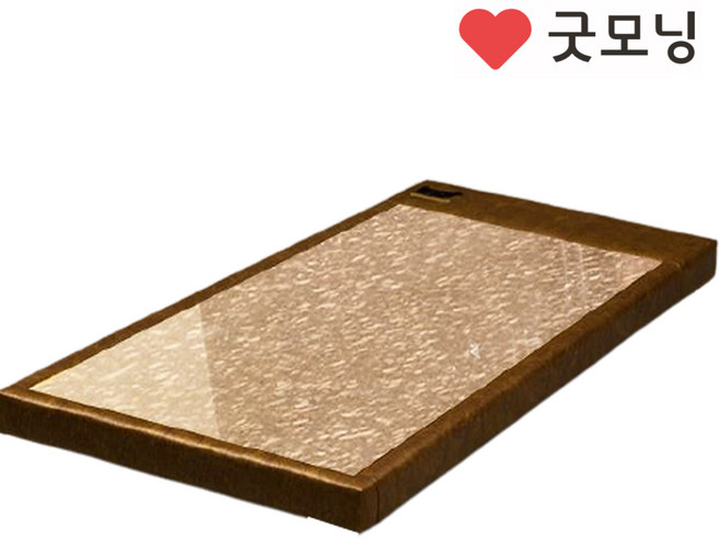 [굿모닝 돌흙침대] 맥반석 1인 싱글침대용 보료
