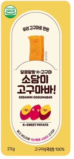 소담미 고구마바 가벼운영양간식 23g x 12개 - 쿠팡
