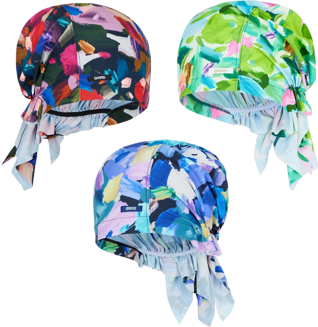 아레나 로사 아쿠아 두건 수모 A5AC1AS07, GREEN, 1개