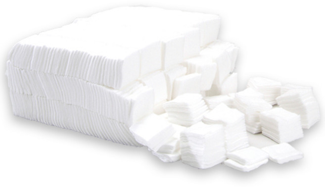 AWC 절단 화장솜 대용량 피부관리실 화장솜 1200매, 1개, 1200매입