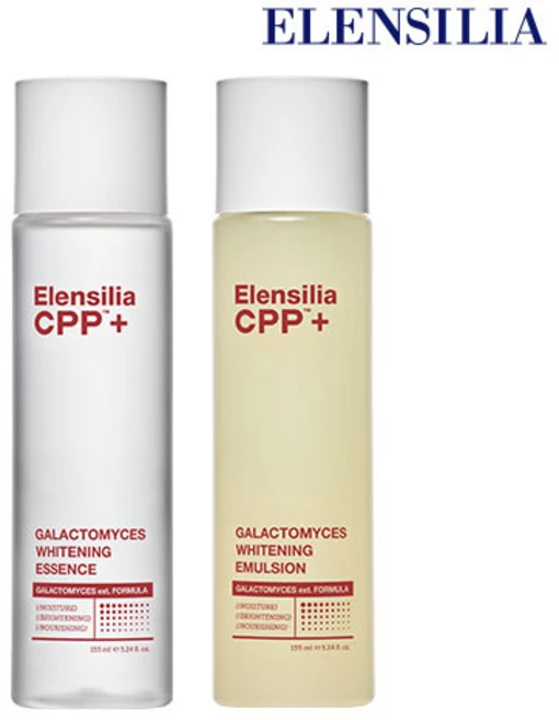 [엘렌실라] [정가80 000원] CPP 갈락토미세스 화이트닝 에센스 155ml 1개 + 에멀전 155ml 1개 - 쿠팡