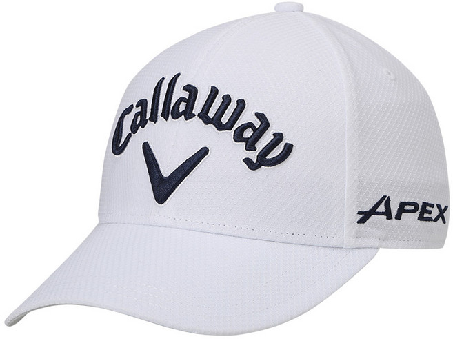 캘러웨이 2026 투어 허니콤 모자, 화이트네이비