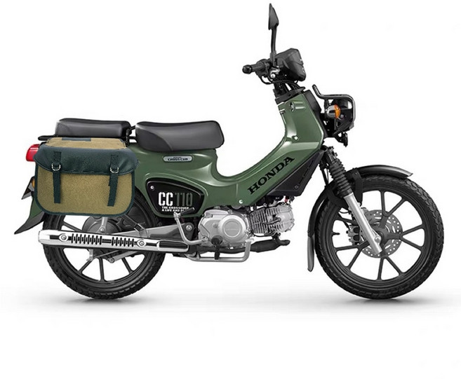 OD 오토바이 스쿠터 CC110 CT125 슈퍼커브 방수가방 새들백 사이드백 가방, D 한쌍