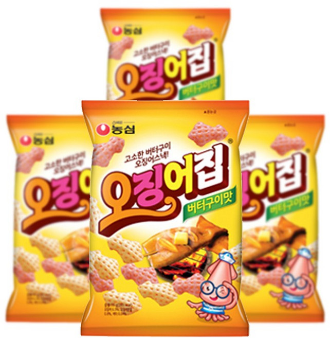 오징어집 83g x 4개