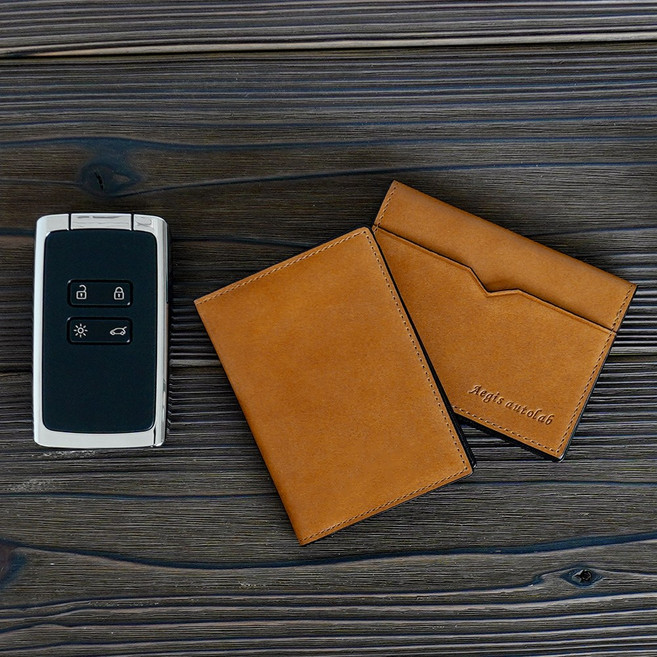 이지스 찰튼지갑 키홀더 QM6 XM3 SM6 가죽 스마트 키케이스, 찰튼지갑 SM-03 와인