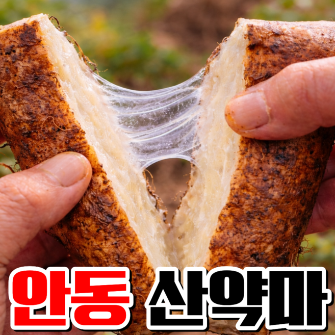 [전국최저가] 최상급선별 뮤신폭발 산약 안동참마, 1박스, 2kg