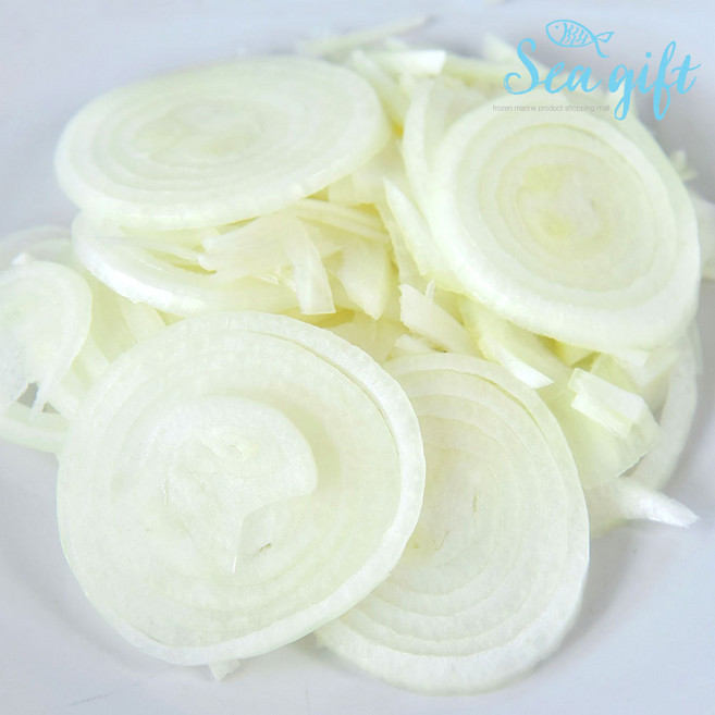 [씨기프트]냉동 양파 슬라이스 10kg(1kg x 10팩) 손질 양파 대용량 업소용, 1kg, 10개