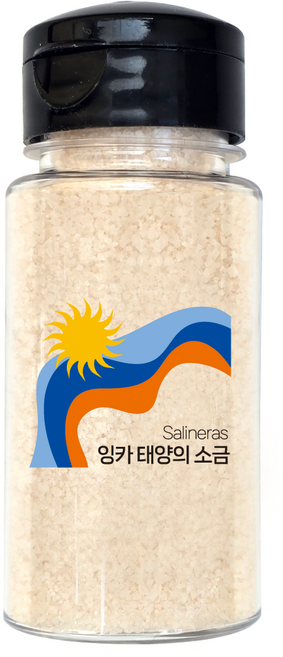 잉카 태양의 소금 남미 페루 살리네라스 마라스 프리미엄 고급 천연소금(고운입자) 120g, 1개