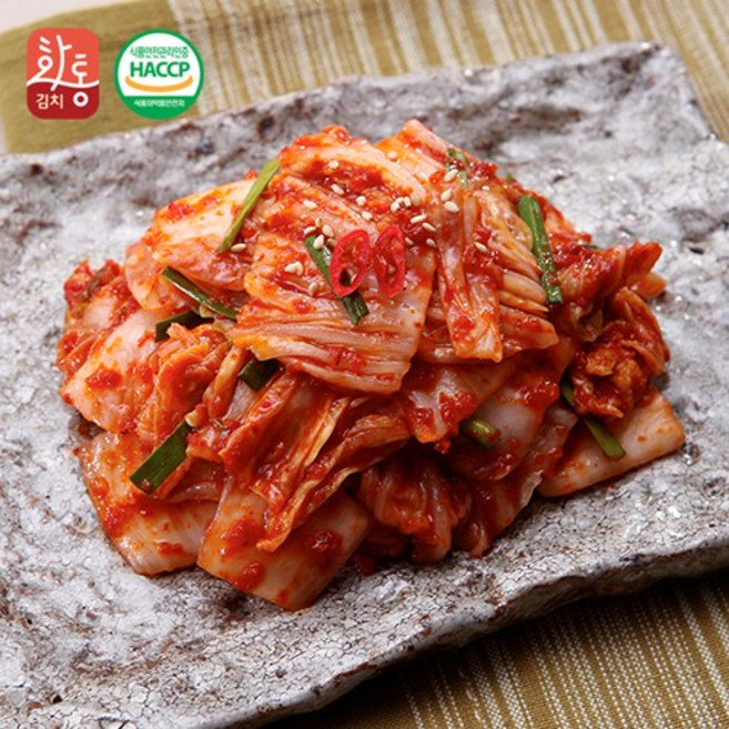 화통김치 한입맛김치 포기김치, 3kg, 1개